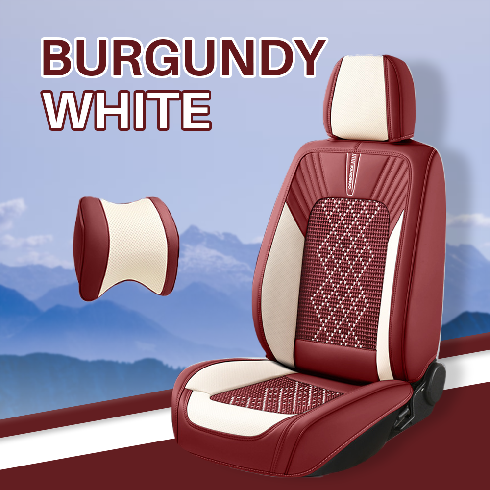 2024 Bennie Leather Car Seat Cover for Cars, SUV