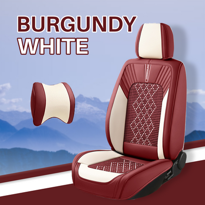 2024 Bennie Leather Car Seat Cover for Cars, SUV