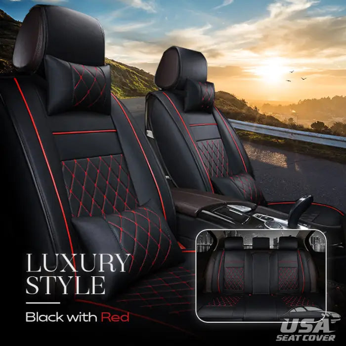 Alex Full Set Universal Breathable Waterproof Vehicle Leather Cover for Cars, SUV, Pick-up Truck