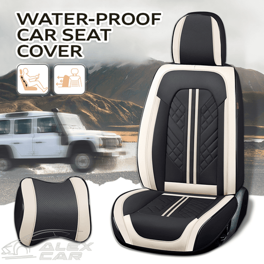 Zadie 2024 Full Set Universal Waterproof Breathable Vehicle Leather Cover for Cars, SUV, Pick-up Truck